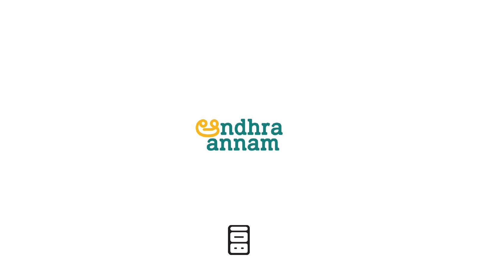 Andhra Annam — Andhra Annam Branding Presentation, page 1