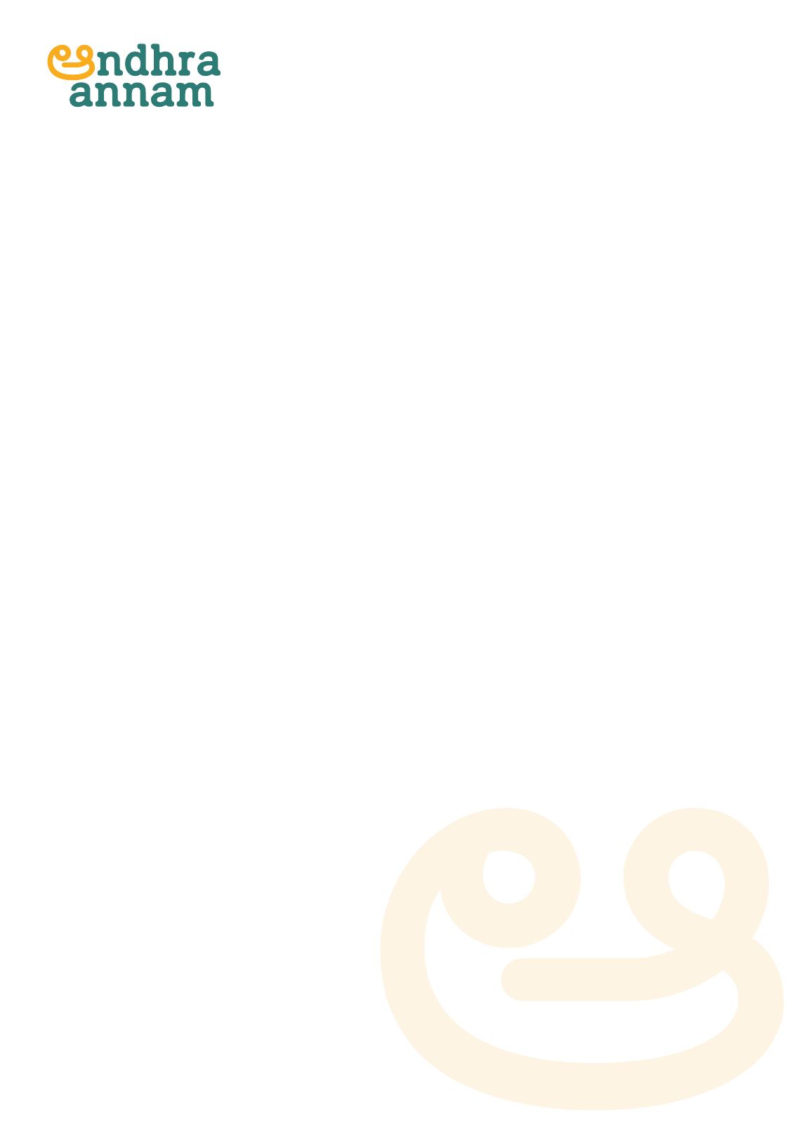 Andhra Annam — Andhra Annam Letterhead, page 1