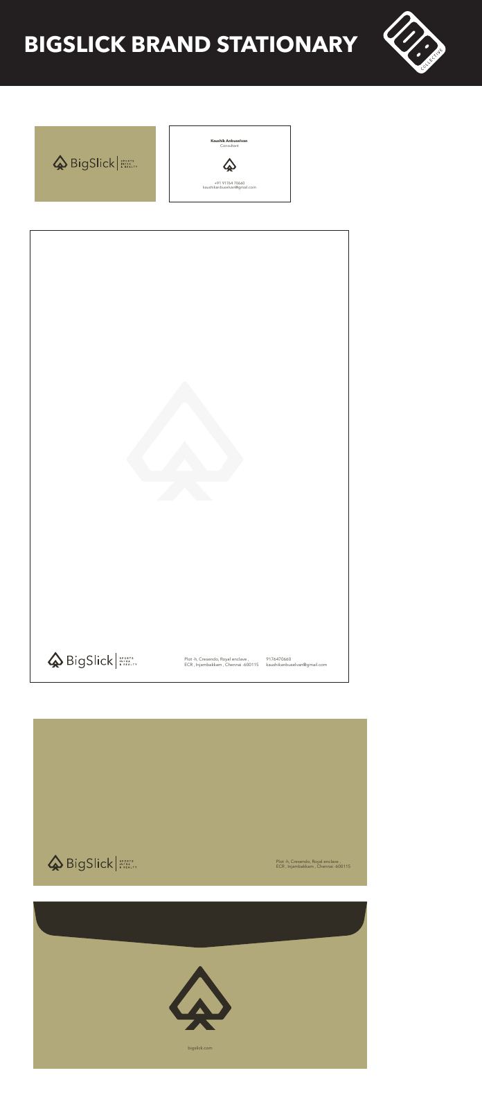 Big Slick — Big SLick Brand Stationary, page 1