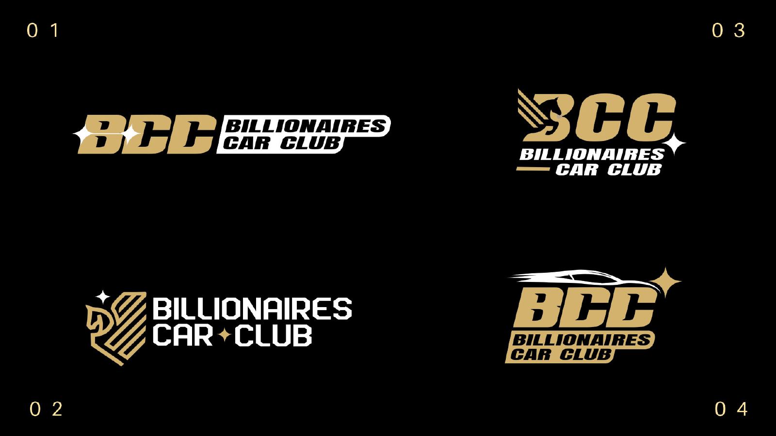Billionaires Car Club — BBC 108 Branding, page 67