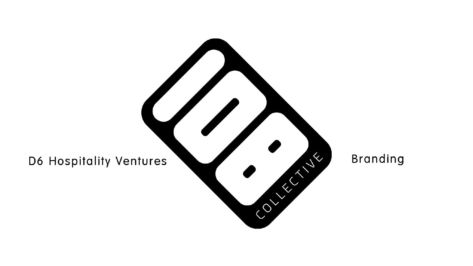 D6 Hospitality brand identity by 108 Collective