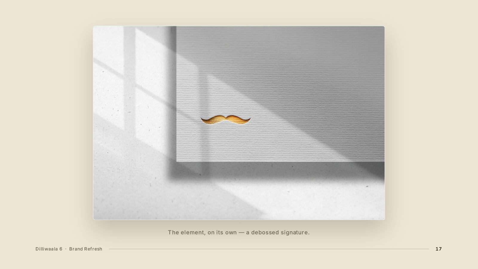 Dilliwaala 6 — Dilliwaala6 Brand Logo Presentation, page 17