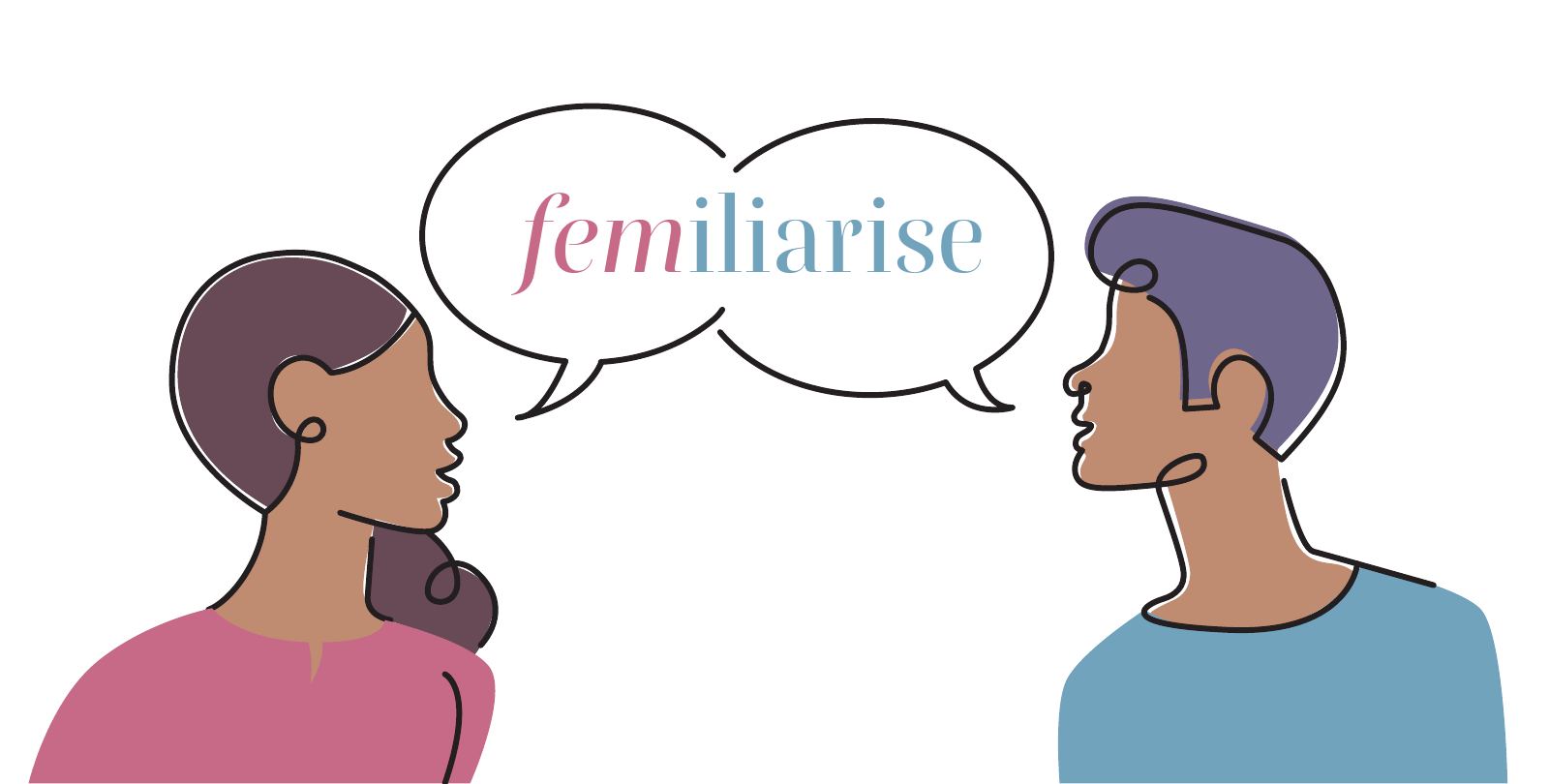 Femiliarise — femiliarise branding, page 1