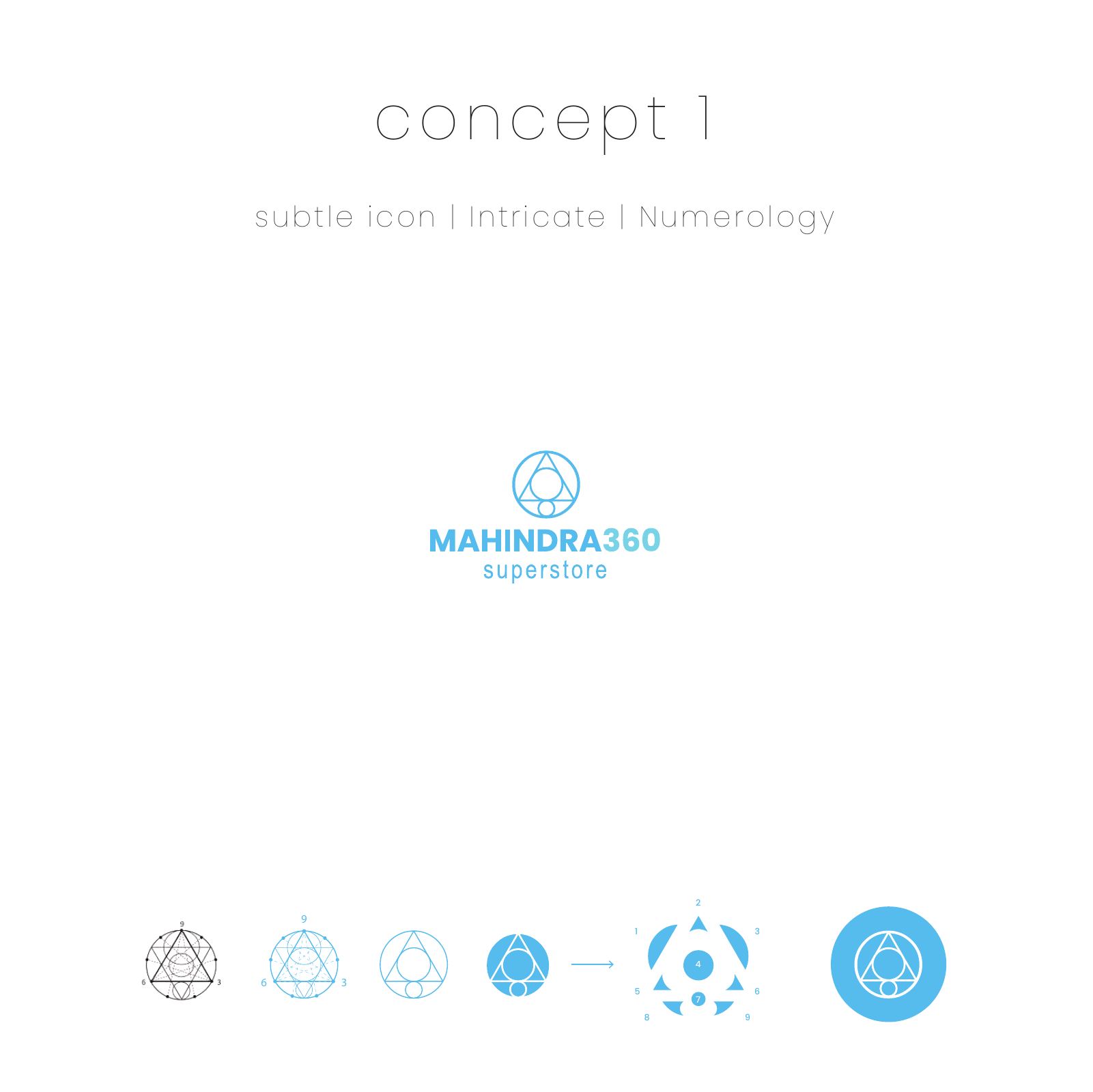 Mahindra 360 — Mahindra360 Logo Options, page 1