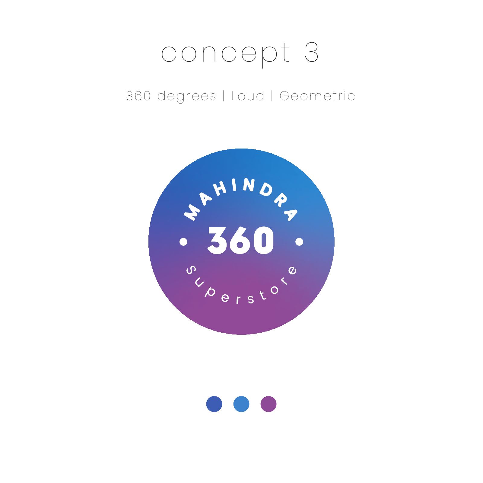 Mahindra 360 — Mahindra360 Logo Options, page 3