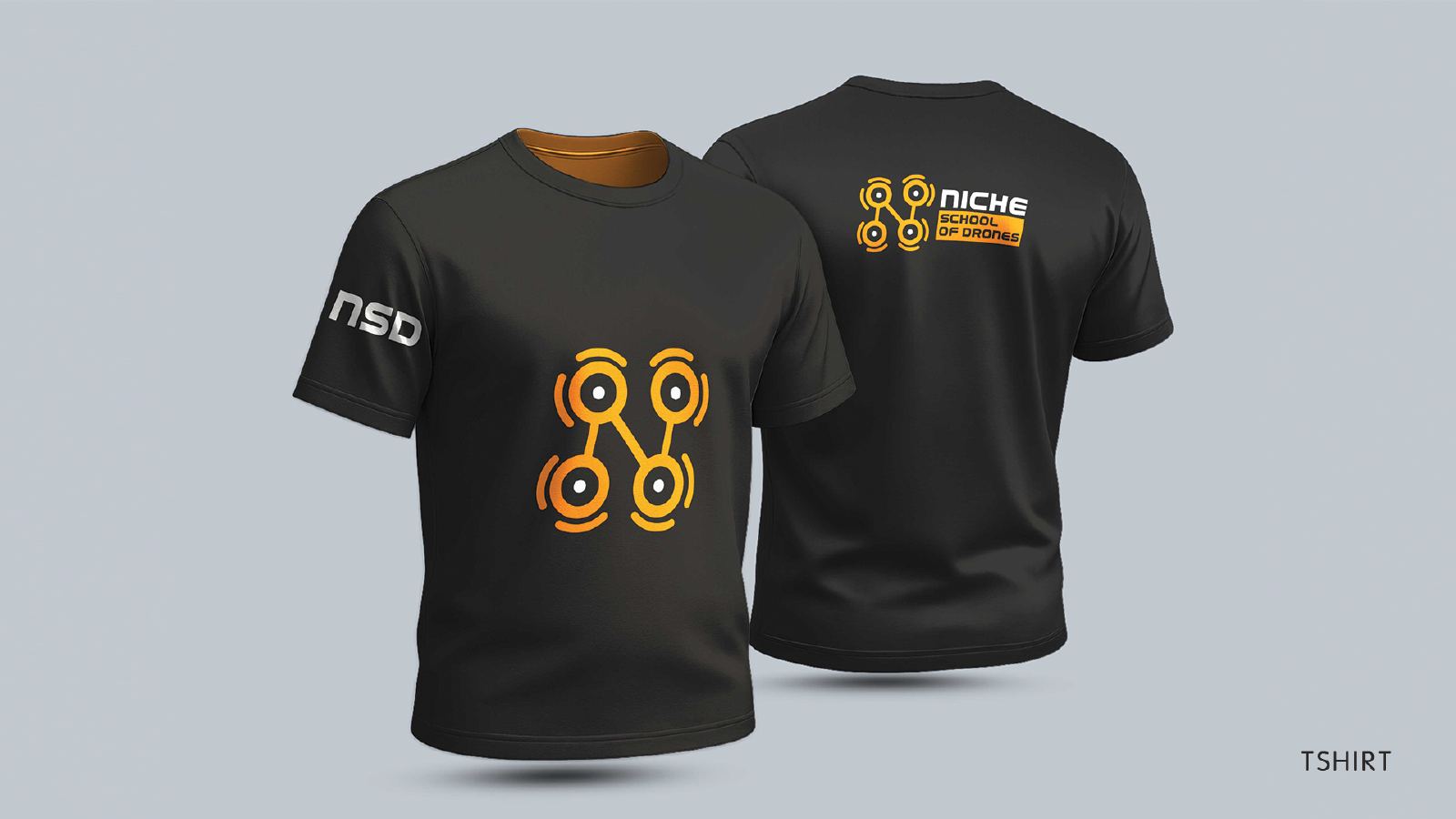 Neesh School of Drones — NSD branding, page 16
