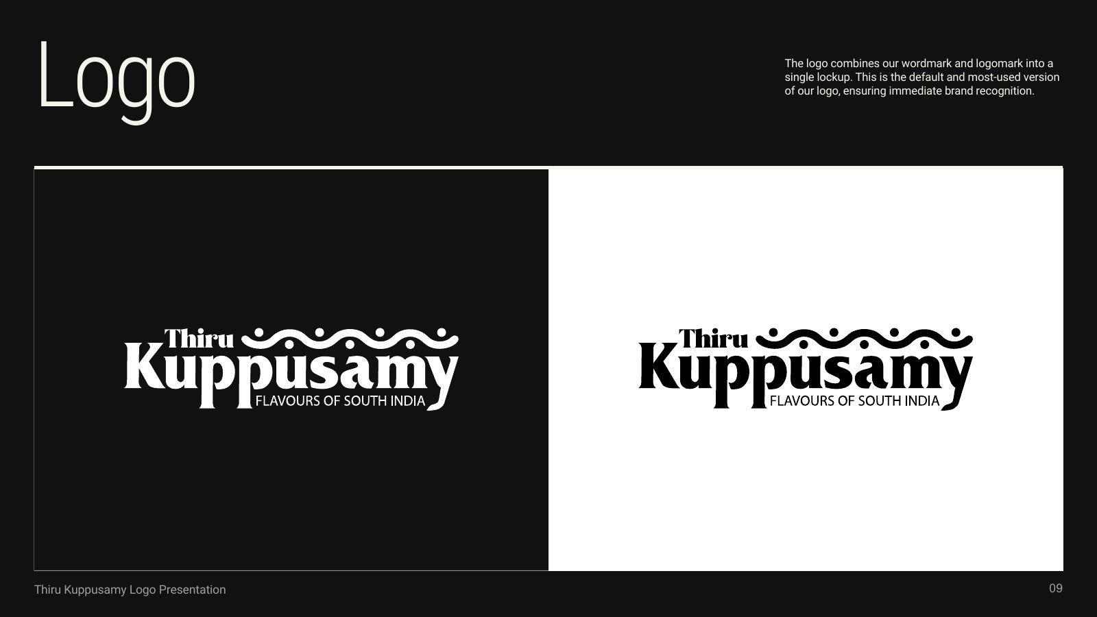 Thiru Kuppusamy — Thiru Kuppusamy Logo Presentation, page 9