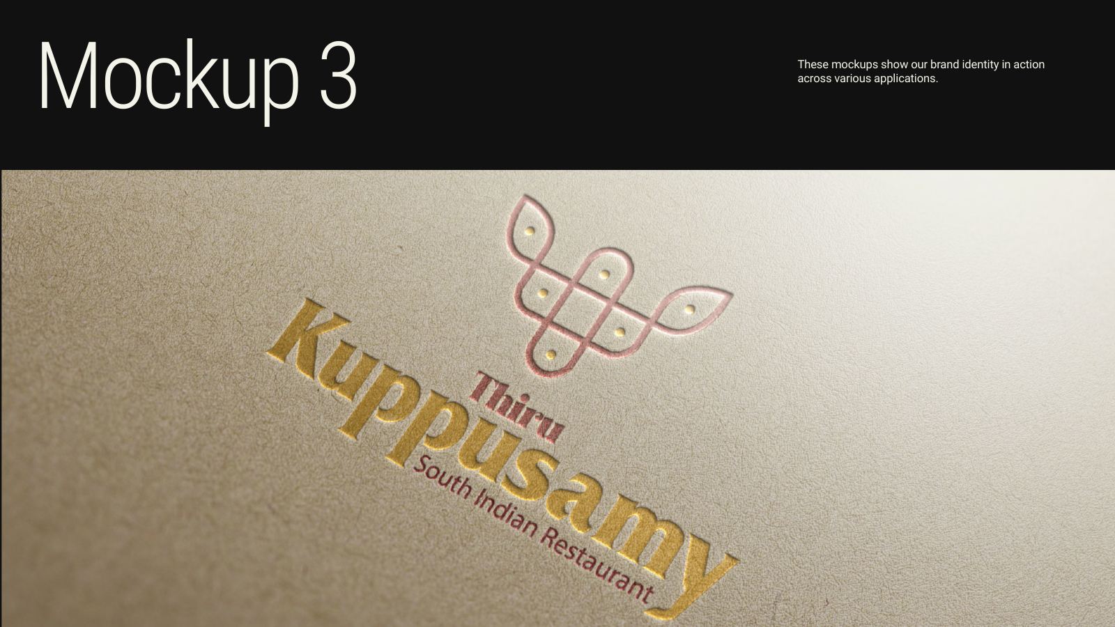 Thiru Kuppusamy — Thiru Kuppusamy Logo Presentation, page 35