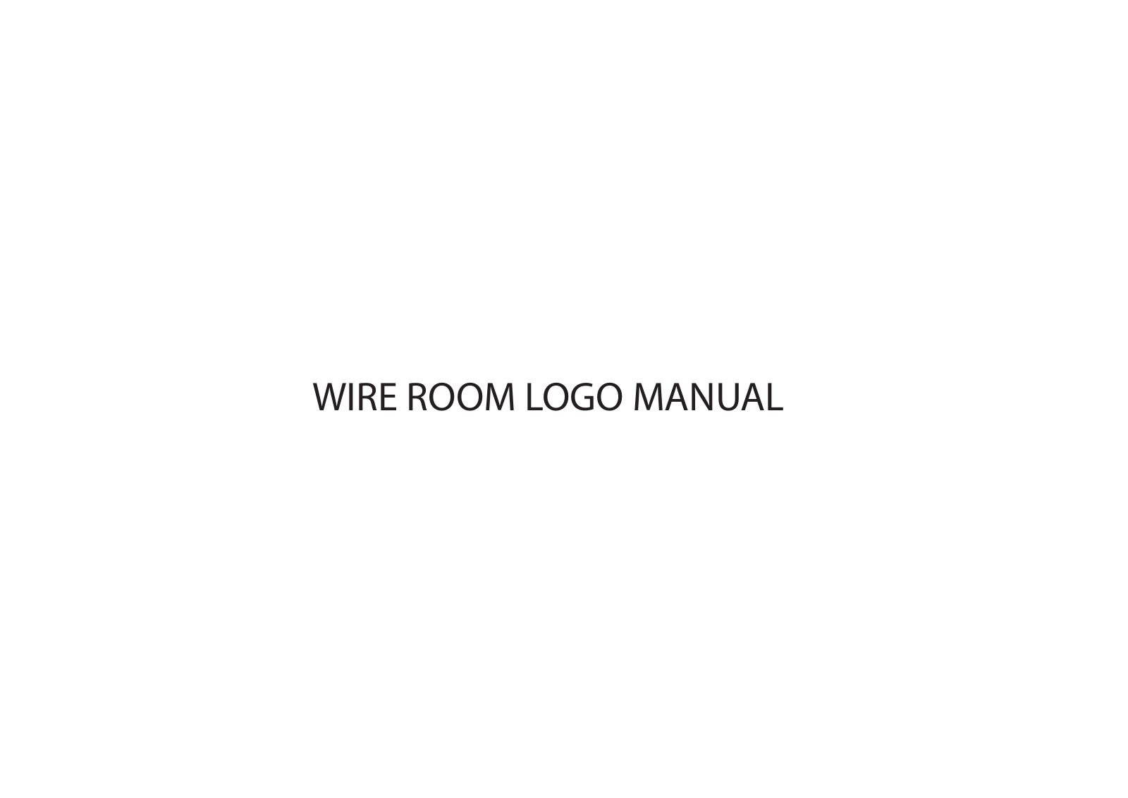 Wire Room — WireRoom Logo manual, page 1